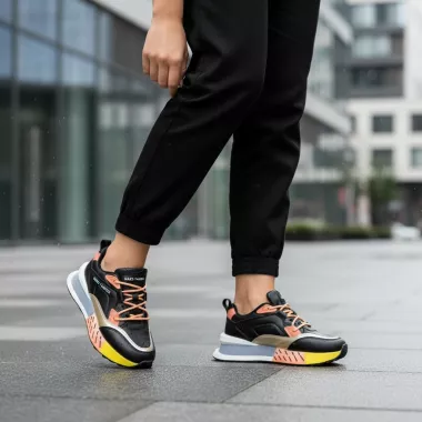 Adidasi dama casual negri CL2312 n12-2